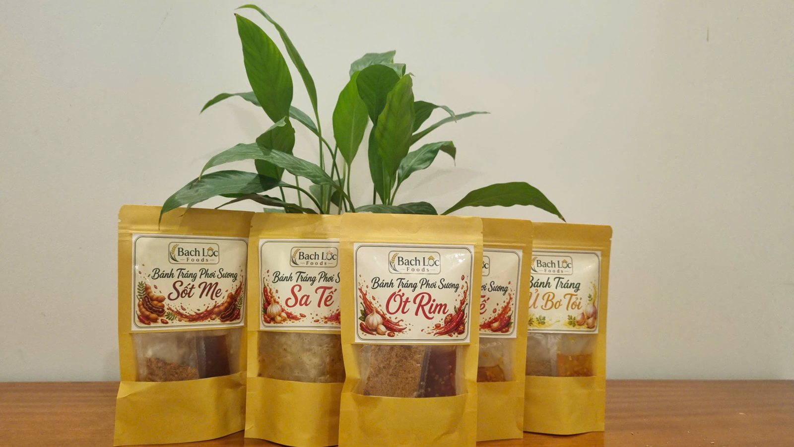 Bánh tráng phơi sương (các vị)
